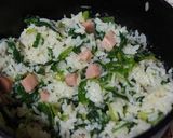 鉄鍋炒飯　一人飯作り方6写真