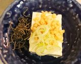揚げ玉ポン酢やっこ作り方1写真