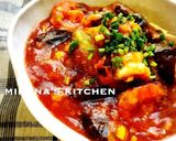 茄子も一緒に♡仲良しエビチリ♡弁当作り方1写真