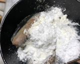 サーモンのアラの唐揚げペッパー風味作り方3写真