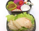蒸し鶏トムヤムソース のっけ弁当 詰め方作り方4写真
