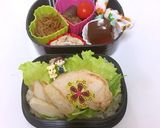 蒸し鶏トムヤムソース のっけ弁当 詰め方作り方5写真
