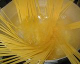 春キャベツとベーコンのパスタ作り方2写真