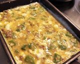 オクラと合いびき肉と豆腐の和風オムレツ作り方6写真
