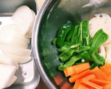 ♥鶏肉とたっぷり野菜の黒酢炒め♥作り方1写真