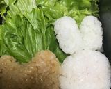 ブラウンとコニーお弁当 (キャラ弁)作り方6写真