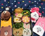 ブラウンとコニーお弁当 (キャラ弁)作り方7写真