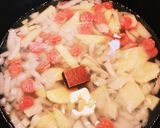 男の料理！野菜ジュースでミネストローネ作り方3写真