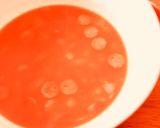 男の料理！野菜ジュースでミネストローネ作り方4写真