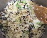 あみエビと枝豆とひじきのポテトコロッケ作り方2写真