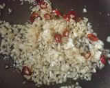 空芯菜のにんにく炒め作り方2写真