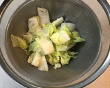 白菜の大量消費に 「白菜のおひたし」作り方1写真