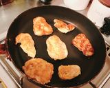 簡単！Wチーズのカレーピカタ作り方3写真