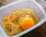 余ったお惣菜リメイク♪レンチン2分♪作り方1写真