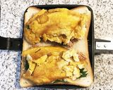 バウルーで☆ツナ玉ホットサンド作り方5写真