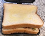バウルーで☆ツナ玉ホットサンド作り方6写真
