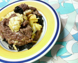 ✿牛肉と❀キクラゲ＆卵の✿中華風炒め作り方5写真