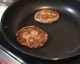 鯖缶ハンバーグ☆汁ごと全部で☆照り焼き風作り方3写真