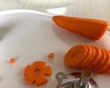 超簡単〜人参の飾り切り〜(o˘◡˘o)♡作り方20写真