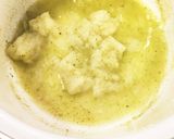 ♡離乳食初期♡ブロッコリー玉ねぎのパン粥作り方9写真
