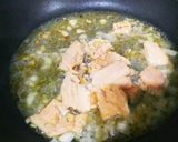 サーモンと枝豆のトマトクリーム パスタ作り方2写真