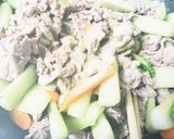 お年寄り絶讚シリーズ❗肉野菜炒め❗作り方4写真