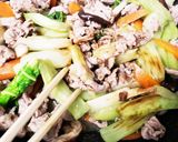お年寄り絶讚シリーズ❗肉野菜炒め❗作り方6写真