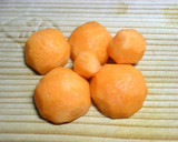 ●にんじんと玉ねぎとさつま芋の煮物●作り方1写真