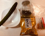 簡単！きゅうりの塩昆布、ごま、おかか和え作り方1写真