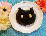 ひじきでモコモコ動物お握り作り方4写真