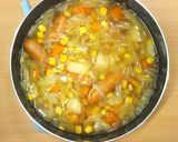 満腹ヘルシー＊野菜を食べるコンソメスープ作り方14写真