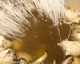 鶏だんごと春雨の中華風スープ 〜 無化調作り方5写真