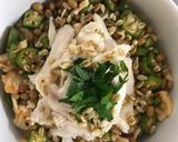 腸まで届くサラダチキン ネバネバ丼作り方7写真