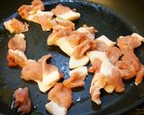 豚コマ肉と根菜と豆とひじき♪作り方1写真