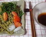 冷やし茶蕎麦作り方2写真