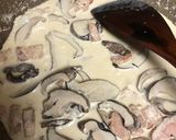大人のきのこ クロカワのクリームパスタ作り方4写真