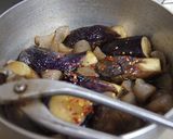 素揚げ茄子と蒟蒻の炊いたん ★おばんざい作り方5写真