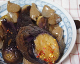 素揚げ茄子と蒟蒻の炊いたん ★おばんざい作り方7写真