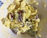 【レンジで１品】さつまいもと枝豆のサラダ作り方2写真