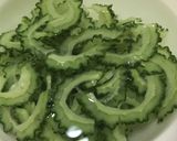 ゴーヤの胡麻炒め♡作り方5写真