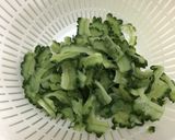 ゴーヤの胡麻炒め♡作り方6写真