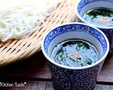 モロヘイヤの冷たいそうめんのたれ作り方5写真