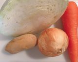 【離乳食初期〜】野菜スープ＋野菜ペースト作り方1写真