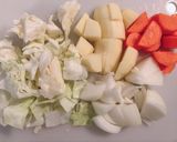 【離乳食初期〜】野菜スープ＋野菜ペースト作り方2写真