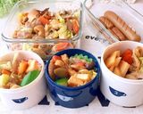 イチョウさん 秋デコ弁当 常備菜で簡単作り方1写真