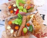 イチョウさん 秋デコ弁当 常備菜で簡単作り方9写真