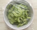 【5分でできる!】ゴーヤの胡麻和え作り方2写真