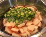 オクラと山芋の梅酢和え作り方7写真