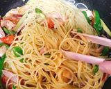 カマンベールとトマトのレモン風味パスタ作り方7写真
