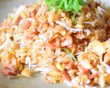 めんつゆで!焼豚としらすのパラパラ炒飯♪作り方6写真